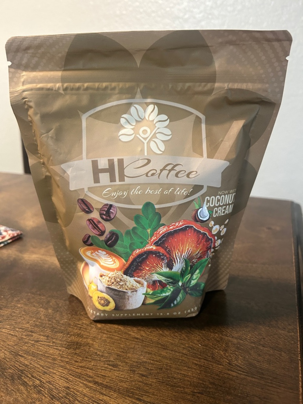 Hibody Coconut Cream Instant Coffee Mix - Beige
